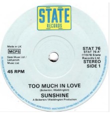 Sunshine - Too Much in Love