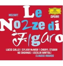 Sylvia McNair, Cheryl Studer, Bo Skovhus, Cecilia Bartoli, Wiener Philharmoniker, Claudio Abbado - Mozart, W.A.: Le Nozze di Figaro