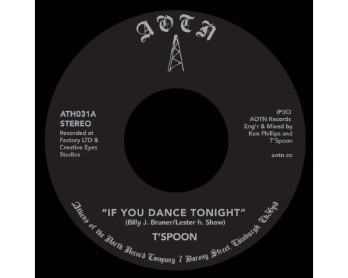 T'Spoon - If You Dance Tonight