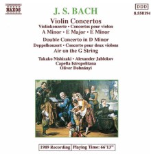 Takako Nishizaki - Bach, J.S.: Violin Concertos, Bwv 1041-1043