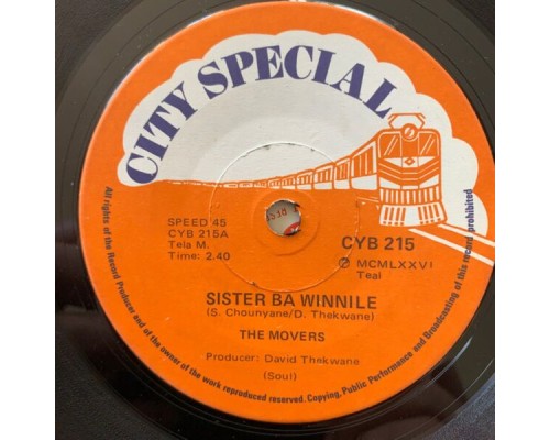 The Movers - Sister Ba Winnile