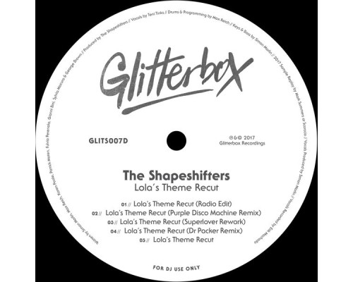 The Shapeshifters - Lola's Theme Recut