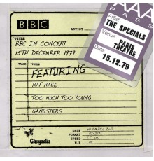 The Specials - BBC in Concert  (BBC in Concert: Live at Paris Theatre, 15 December 1979)