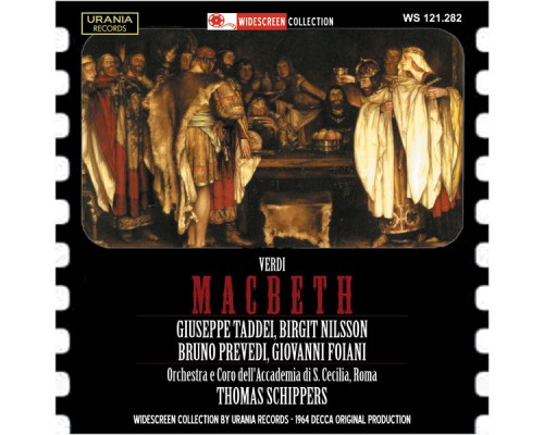 Thomas Schippers, Orchestra dell'Accademia Nazionale di Santa Cecilia, Bruno Prevedi, Giuseppe Taddei - Verdi: Macbeth (Live)