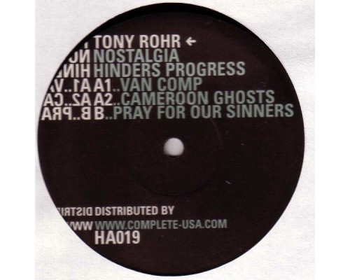 Tony Rohr - Nostalgia Hinders Progress