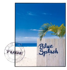 Tube - Blue Splash