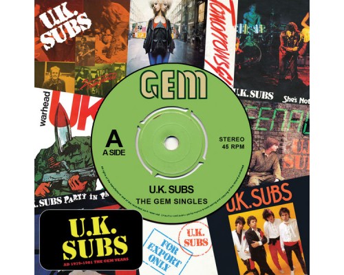 UK Subs - The Gem Singles