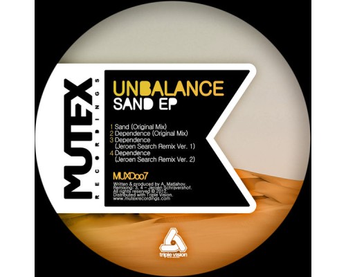 Unbalance - Sand EP