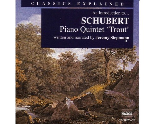 VARIOUS BAND - SCHUBERT - Piano Quintet in A Major,  Trout  (Siepmann)