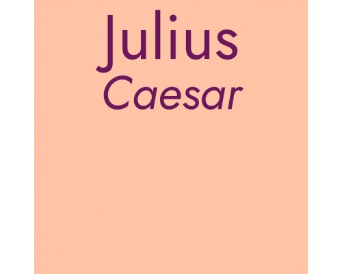 Various Artist - Julius Caesar