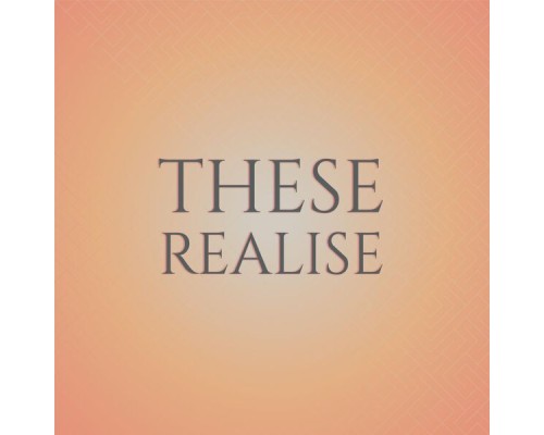 Various Artists - These Realise