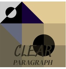 Various Artists - Clear Paragraph