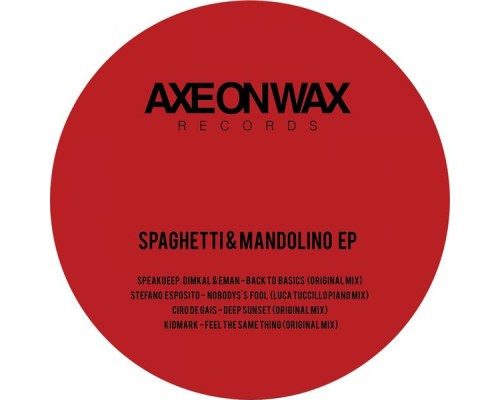 Various Artists - Spaghetti & Mandolino EP