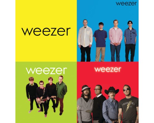 Weezer - Blue/Green/Red