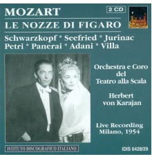 Wolfgang Amadeus Mozart - Lorenzo da Ponte - Mozart, W.A.: The Marriage of Figaro [Opera] (Karajan) (1954) (Wolfgang Amadeus Mozart - Lorenzo da Ponte)