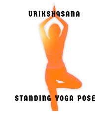 Yoga Bliss, Yoga Followers Society - Vrikshasana: Standing Yoga Pose, Balancing Exercise, Mindful Tree Pose