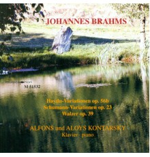 Various Artists - Brahms, J.: Variations - Opp. 23, 56B / 16 Waltzes, Op. 39